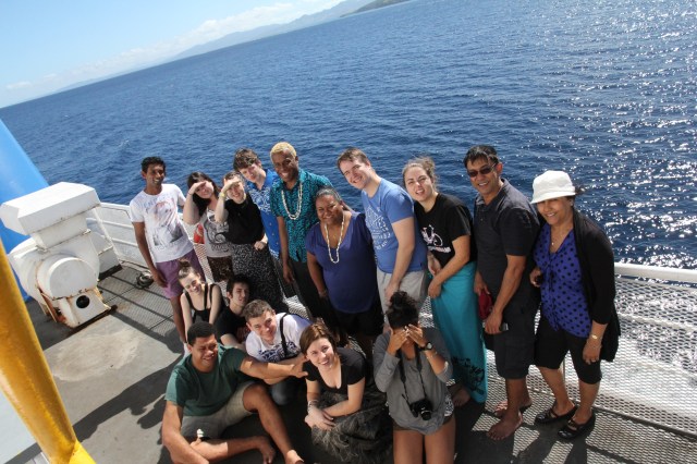 On board the Lomaiviti Princess