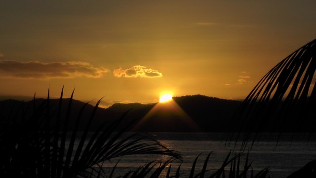 Another lovely sunset in Taveuni