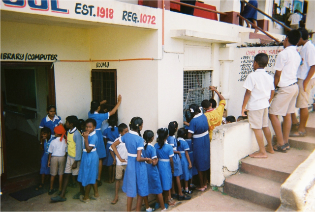 Students at Sabeto Central School