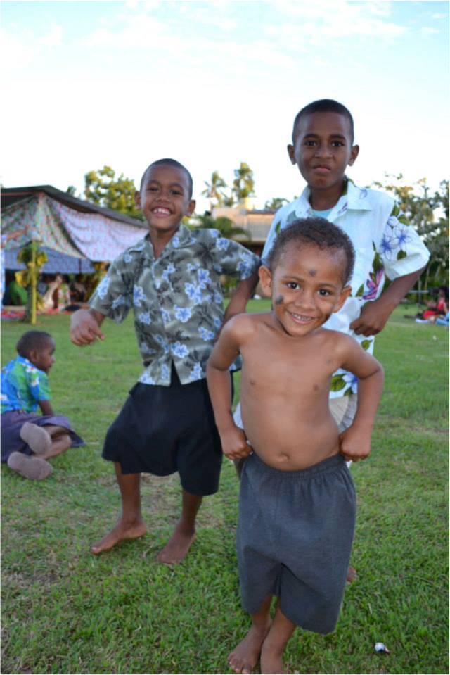 The smiles on the faces of the children was priceless