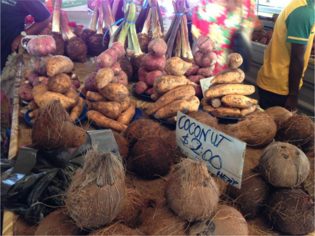 Interesting foods at the local markets