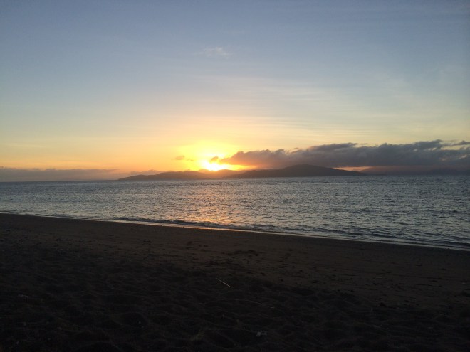 Less than 20 metres from where we slept.