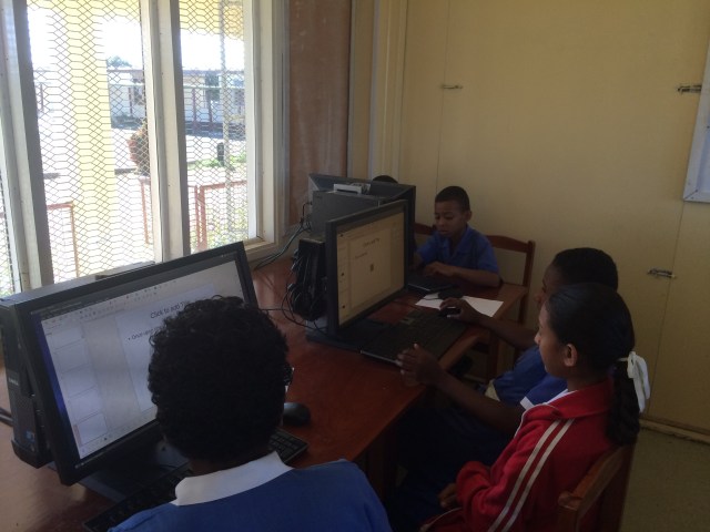 ...and then it was over to the students.