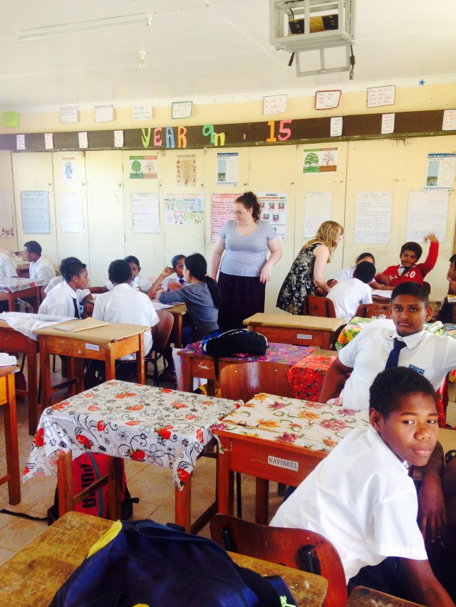 Katie and Aimee facilitating group discussions