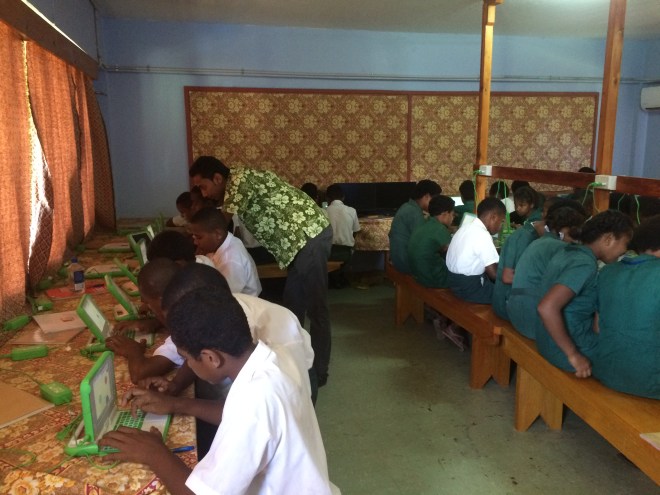 XO laptop computers provided through a Government initiative.