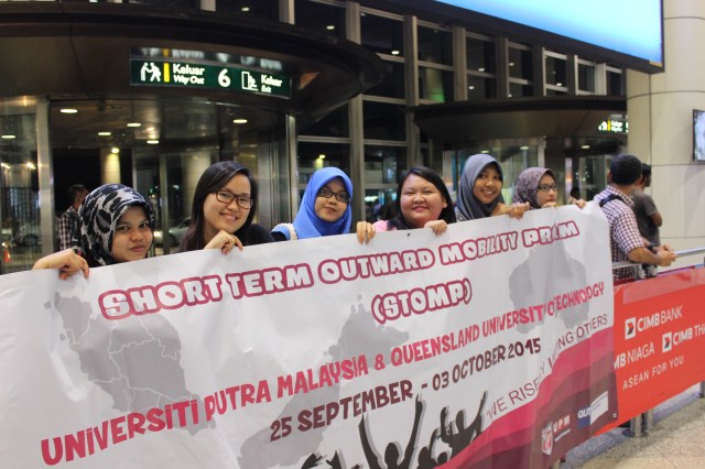 Moved the hospitality of the Malaysian students