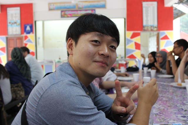 Just reflecting on something here