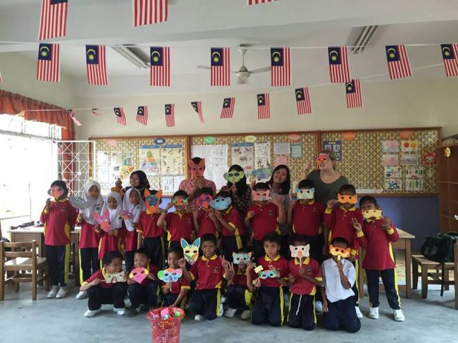 My year 3 team with our students (Photo: Ibnu Isa)