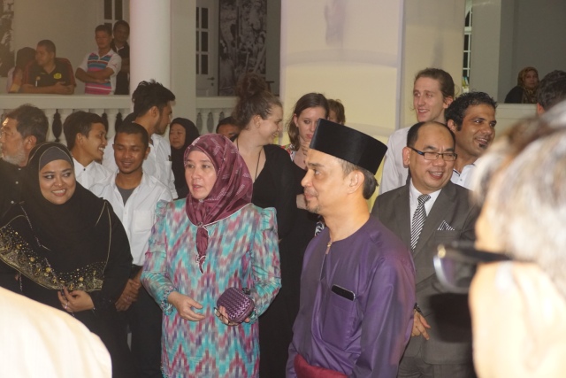 Dato Farid with Her Royal Highness and some of our team members Photo: Batik and Bubbles )